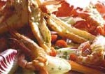 Insalata di Scampi alla catalana Insalata di Scampi alla catalana